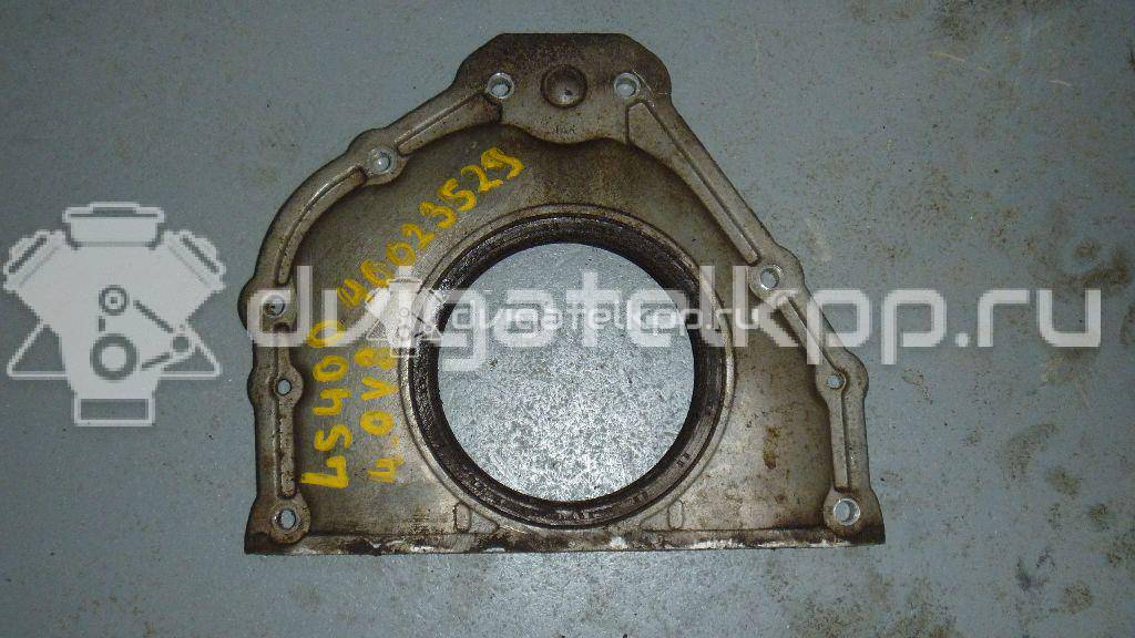 Фото Крышка коленвала задняя для двигателя 2UZ-FE для Toyota Land Cruiser / Tundra , / 4 / Sequoia 233-288 л.с 32V 4.7 л бензин 1138150021 {forloop.counter}}