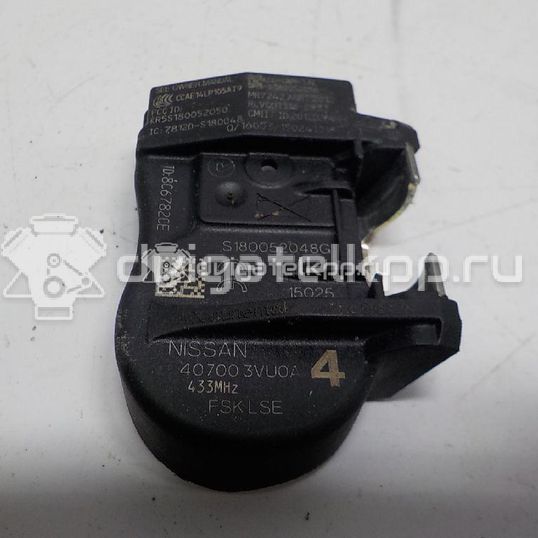 Фото Датчик давления в шине  407003VU0A для Nissan Primera / Micra / Cabstar / Navara / Np300