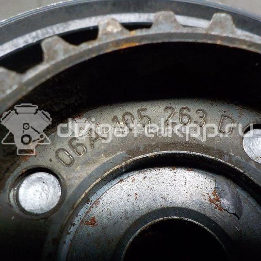 Фото Шкив коленвала для двигателя BSE для Audi A3 102 л.с 8V 1.6 л бензин 06A105255F