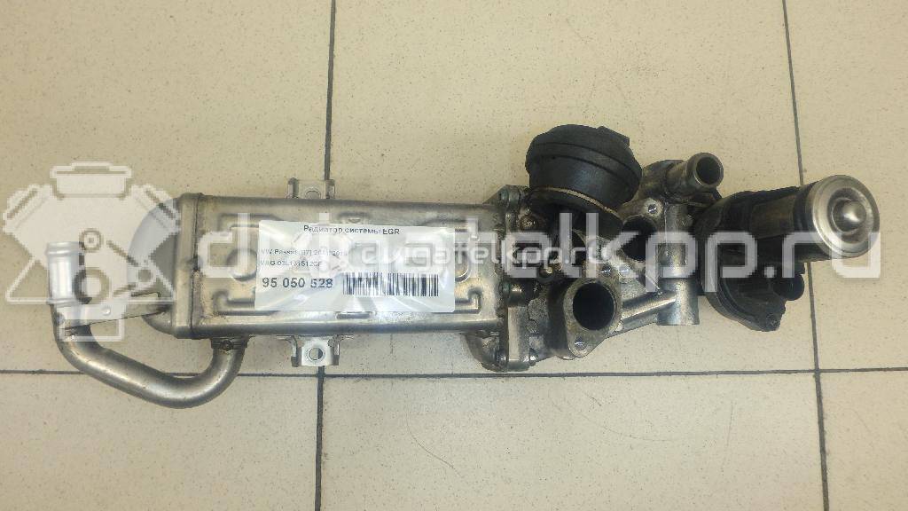 Фото Радиатор системы EGR для двигателя CFFB для Audi A3 / Q3 8U 140 л.с 16V 2.0 л Дизельное топливо 03L131512CF {forloop.counter}}