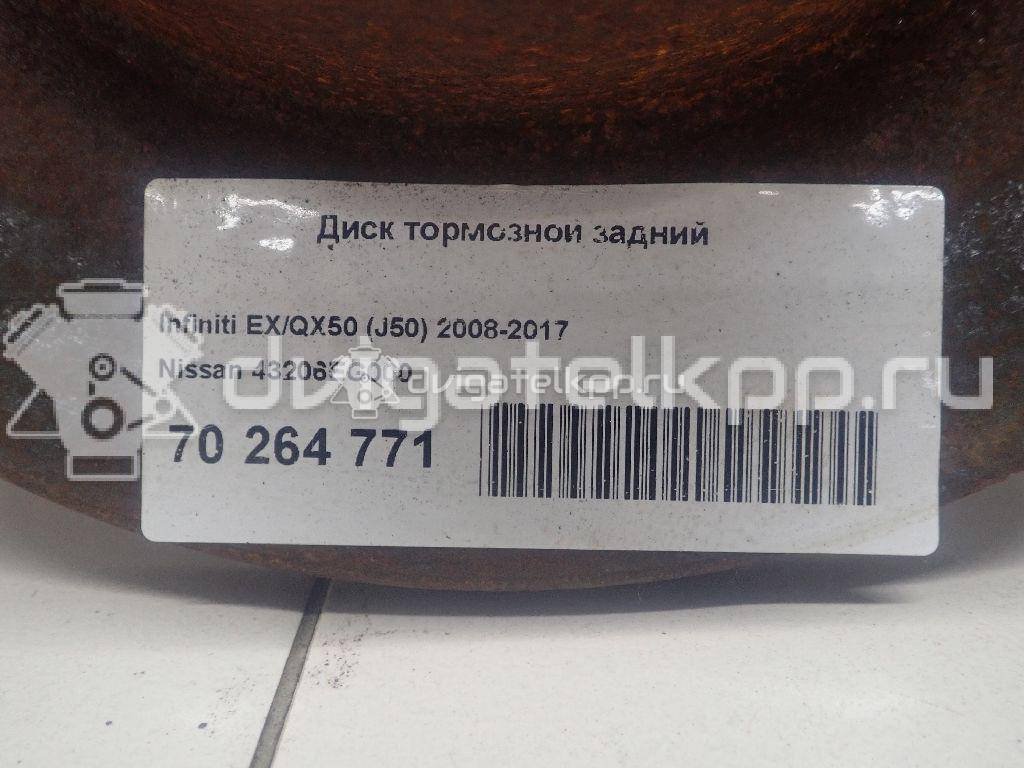 Фото Диск тормозной задний  43206eg000 для Nissan Elgrand / Murano {forloop.counter}}