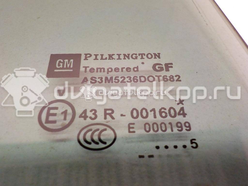 Фото Стекло двери задней правой (форточка)  13132378 для Opel Zafira {forloop.counter}}