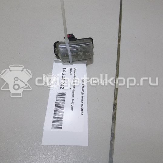 Фото Фонарь подсветки номера  6340a3 для Peugeot 406 / 407 / Traveller / 5008 / Expert