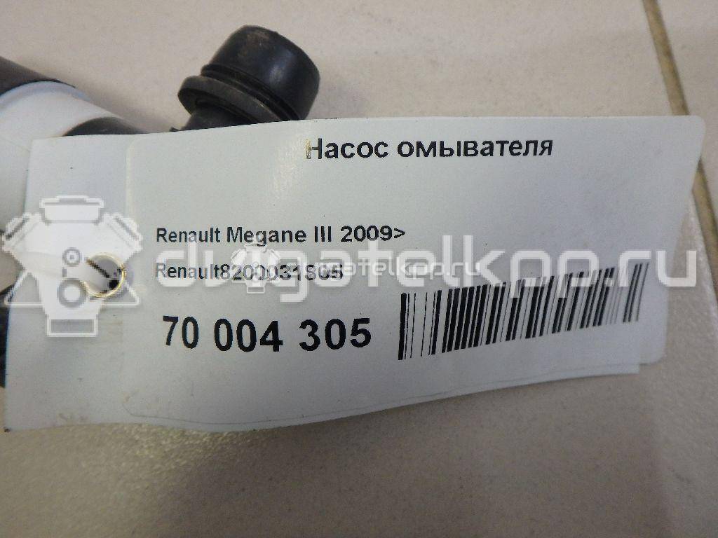 Фото Насос омывателя  8200031805 для Renault Wind E4M / Twingo / Vel Satis Bj0 / Megane / Trafic {forloop.counter}}