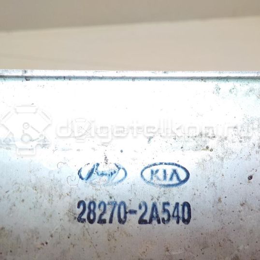 Фото Интеркулер для двигателя D4FD для Hyundai Tucson / Ix35 Lm, El, Elh / I40 Vf 116-141 л.с 16V 1.7 л Дизельное топливо 282712A540