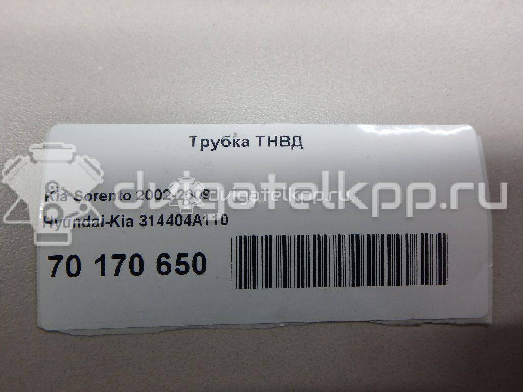 Фото Трубка ТНВД для двигателя D4CB для Hyundai H350 / H-1 / Porter 110-175 л.с 16V 2.5 л Дизельное топливо 314404A110 {forloop.counter}}