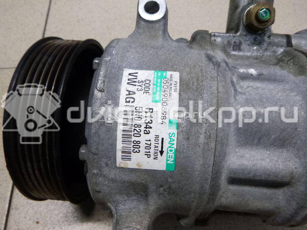 Фото Компрессор системы кондиционирования  5N0820803 для Skoda Roomster 5J / Octaviaii 1Z3 / Yeti 5L / Fabia / Octavia {forloop.counter}}