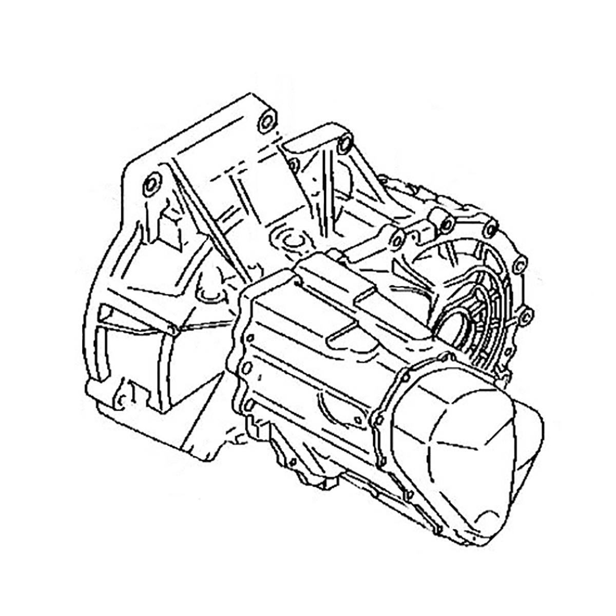 Фото Контрактная (б/у) МКПП для Landwind (Jmc) X9 / X8 122 л.с 16V 2.0 л JE4D20E Дизельное топливо